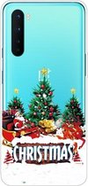 Voor OnePlus Nord Christmas Series transparante TPU beschermhoes (Retro Old Man)