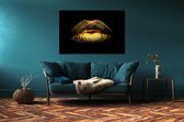 Golden kisses 120 x 80  - Plexiglas