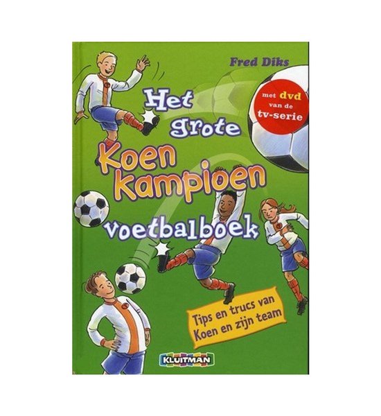 Klavertje vier-serie - Het grote Koen Kampioen voetbalboek - cover