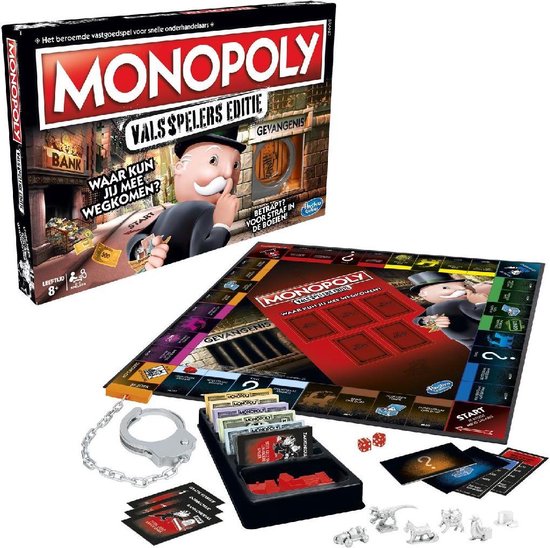 Thumbnail van een extra afbeelding van het spel Monopoly Valsspelers Editie
