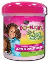 African Pride Dream Kids Olive Miracle Après-Shampoing Sans Rinçage Profond 425 gr
