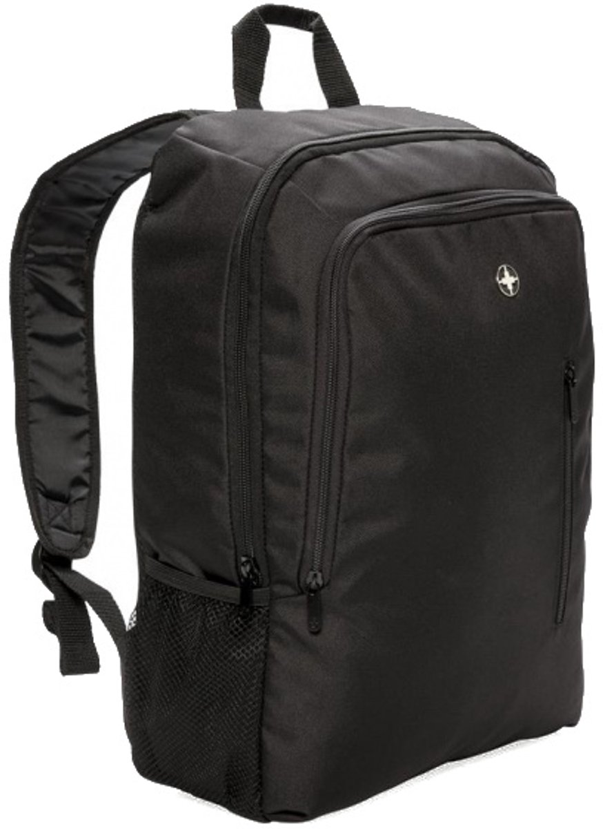 Swiss Peak Laptoptas 17 Inch Polyester Zwart