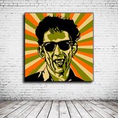 Pop Art Shane MacGowan Poster - 90 x 90 cm Fotopapier Mat 180 gr - Popart Wanddecoratie