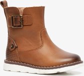 TwoDay leren jongens boots - Cognac - Maat 25