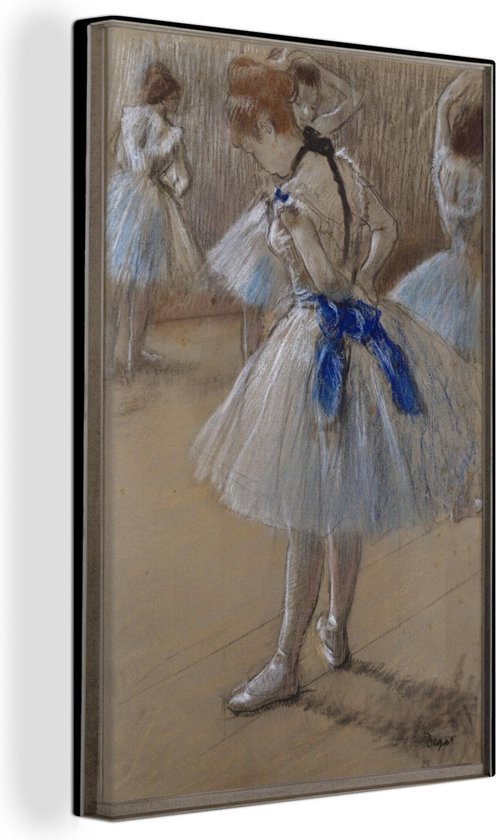 Canvas Schilderij Dancer - Schilderij van Edgar Degas - Wanddecoratie