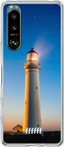 6F hoesje - geschikt voor Sony Xperia 5 III -  Transparant TPU Case - Lighthouse #ffffff