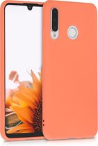 kwmobile telefoonhoesje voor Huawei P30 Lite - Hoesje voor smartphone - Back cover in papaya