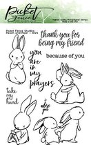 Peach and Piper Clear Stamps (A-125)