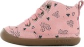 Shoesme roze BabyFlex schoentjes met hartjesprint