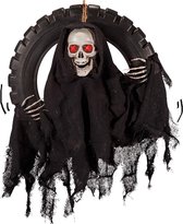 Carnival Toys Decoratieskelet Halloween 40 Cm Polyester Zwart