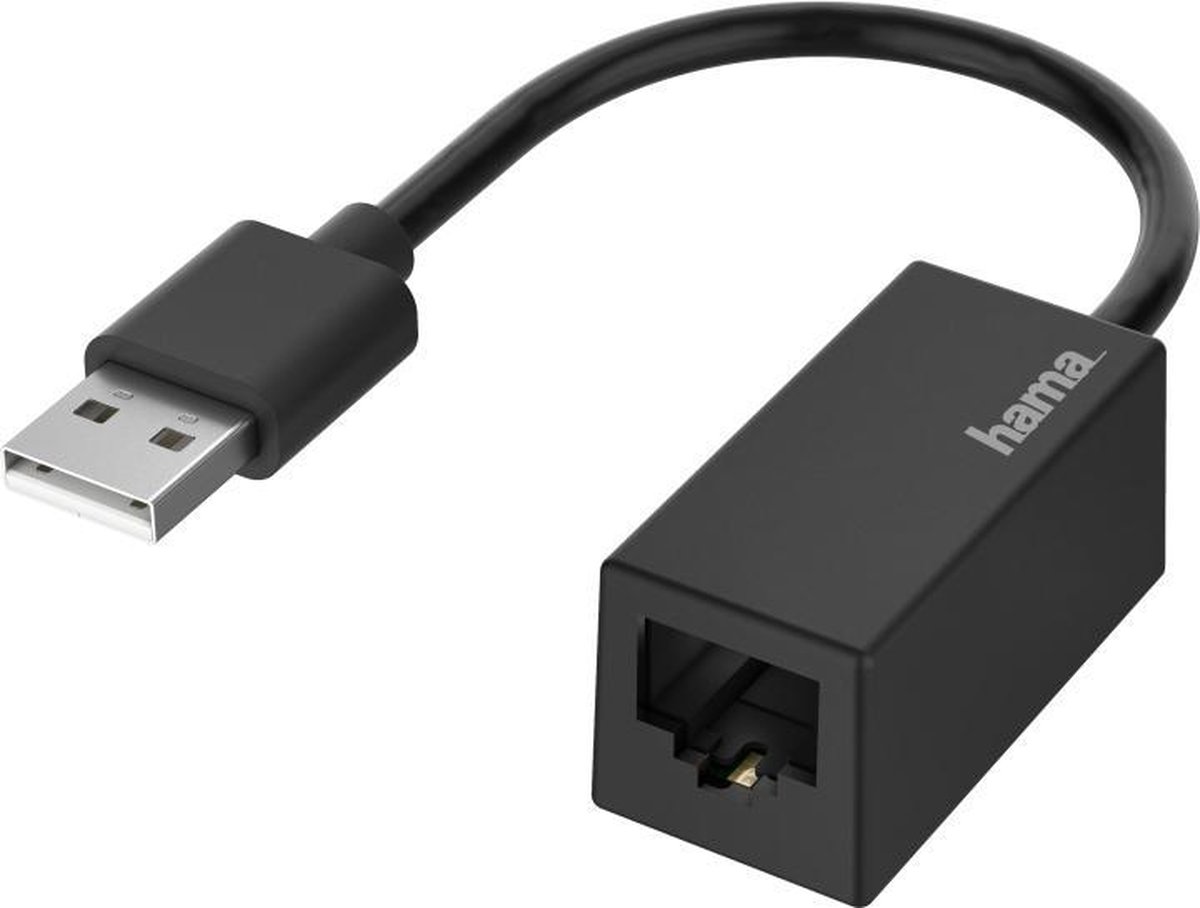 HAMA 200324 Adapter, USB-A - LAN