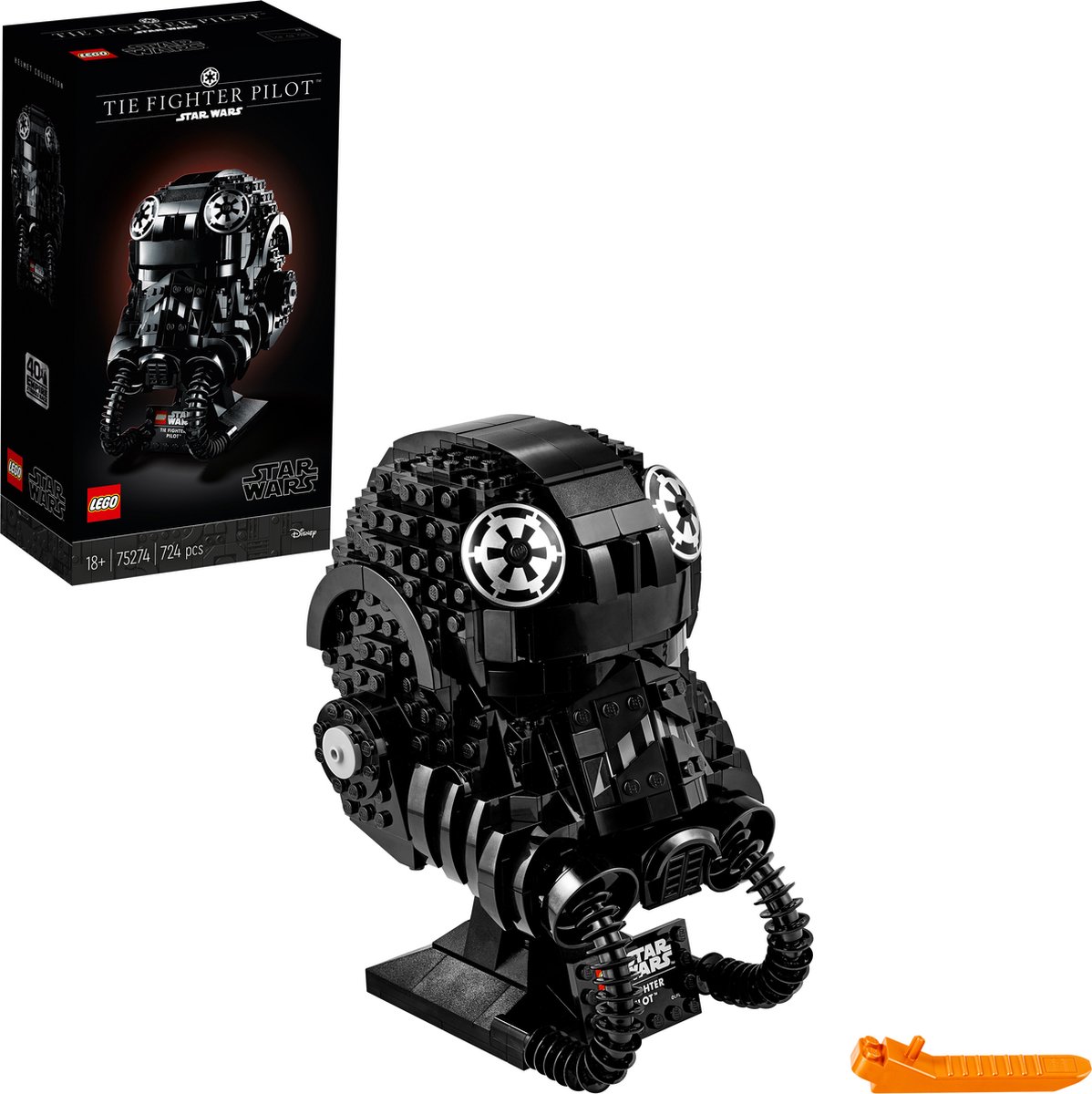 LEGO Star Wars TIE Fighter Pilot™ helm 75274 — afbeelding 18