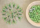 Grapat Houten Speelgoed Mandala Groene Kegels