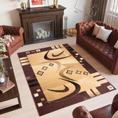 Tapiso Bali PP Vloerkleed Beige Klassieke Tapijten Maat- 200x300