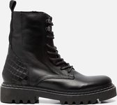 Ann Rocks Veterboots zwart - Maat 37