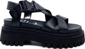 Bronx Groovy-Sandal Trendy - zwart - Maat 41