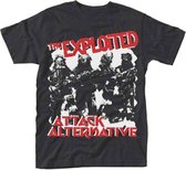 The Exploited Heren Tshirt -L- Attack Zwart