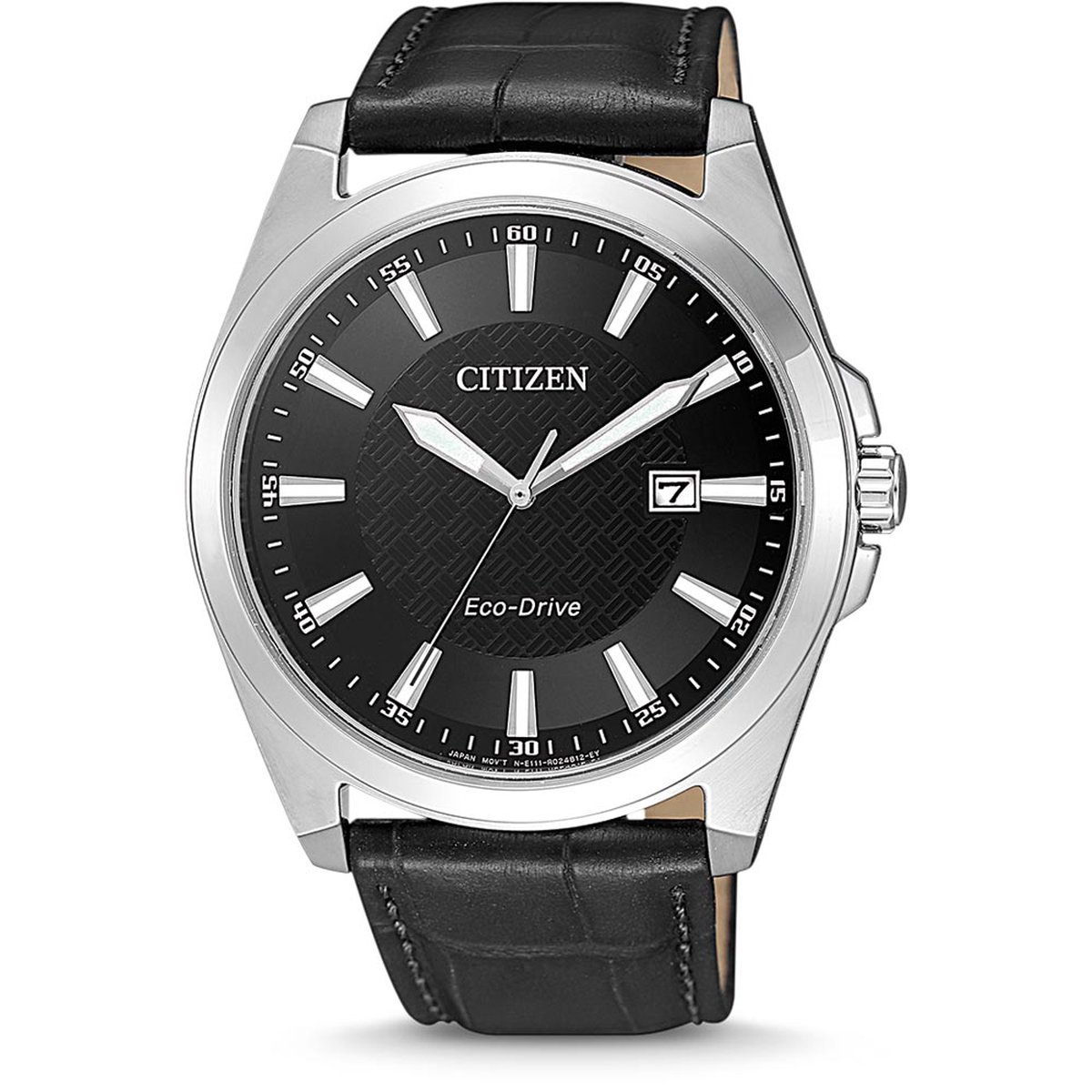 Citizen BM7108-14E Horloge - Leer - Zwart - Ø 41 mm