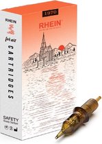Set van 5 tattoo cartridges met naalden 9RL round liner