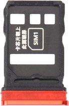 SIM-kaartlade + SIM-kaartlade voor Huawei Nova 6 (Rood)