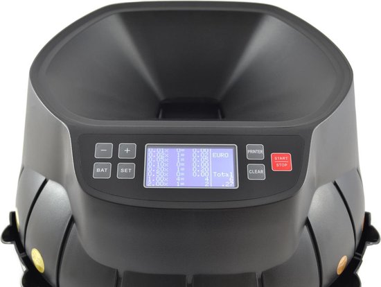 Geldtelmachine VG400 Muntsorteerder & Munttelmachine - Brasq
