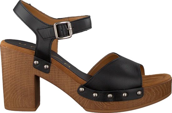 Unisa Taco Sandalen - Dames - Zwart - Maat 39 | bol.com