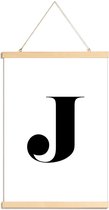 JUNIQE - Posterhanger J -40x60 /Wit & Zwart