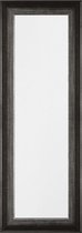 Zwart Zilveren Spiegel 48x98 cm – Jule – Zilveren Wandspiegel   – wand spiegels – Muur Spiegel – Perfecthomeshop