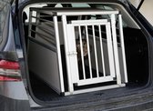 Autobench voor hond "enkele deur" (92*65*65,5)