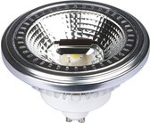 LED Spot - Vorin Hanti - GU10 Fitting - 12W - Warm Wit 3000K - Mat Wit - Aluminium | Vervangt 60W