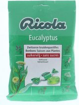 Ricola Eucalyptus Sugar Free Z 75 Gr