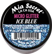 Micro Glitter Acrylpoeder Ice Blue