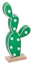 Arti Casa Decoratieverlichting Cactus Led 24 Cm Hout