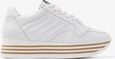 VIA VAI Mila Bow Sneakers - Leer - Wit - Maat 42