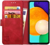 Rosso Element Samsung Galaxy S21 Hoesje Wallet Book Cover Rood