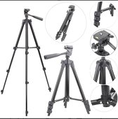 Camerastatief Voor Fotocamera en Smartphone Incl. Bluetooth Remote Shutter en Waterpas - Tripod - Smartphone Statief Fairco