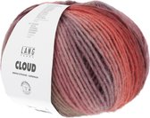 Lang Yarns Cloud 100 gram nr 0007 Rood Bruin Gemêleerd