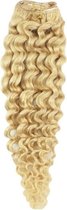 Remy Human Hair extensions curly 26 - blond 22#