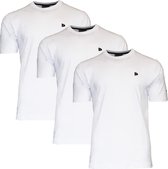 T-shirt Donnay - Lot de 3 - Chemise de sport - Homme - Taille L - Blanc