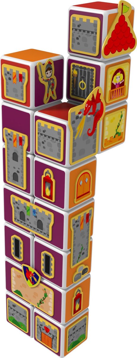 Geomag MagiCube Castles & Home - 78 delig — cadeau in Spellen & Speelgoed - foto 8