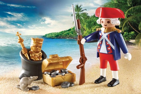 Playmobil Pirates Valisette Pirate Et Soldat | bol.com