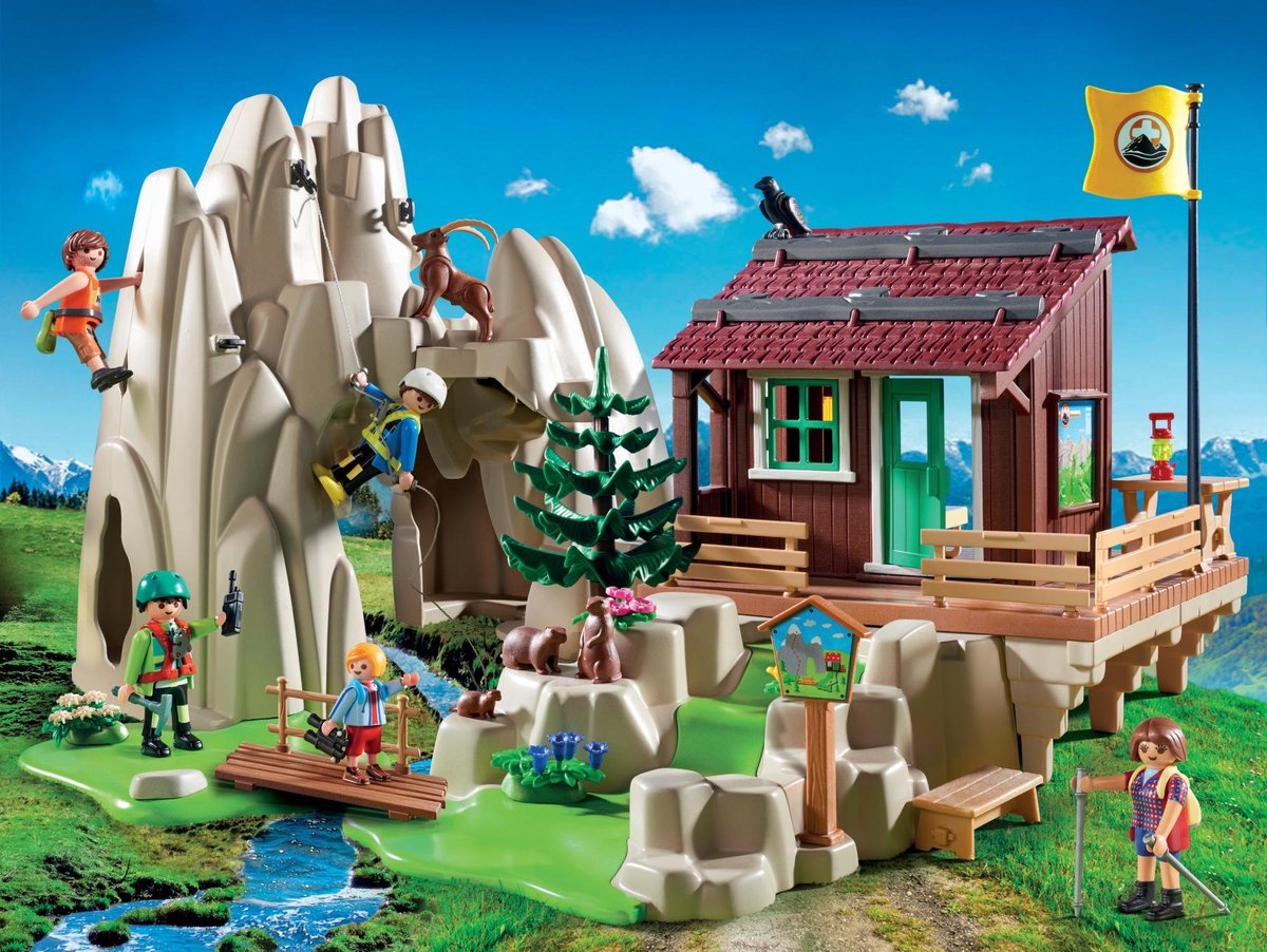 PLAYMOBIL Bergbeklimmers met berghut  - 9126 — afbeelding 15