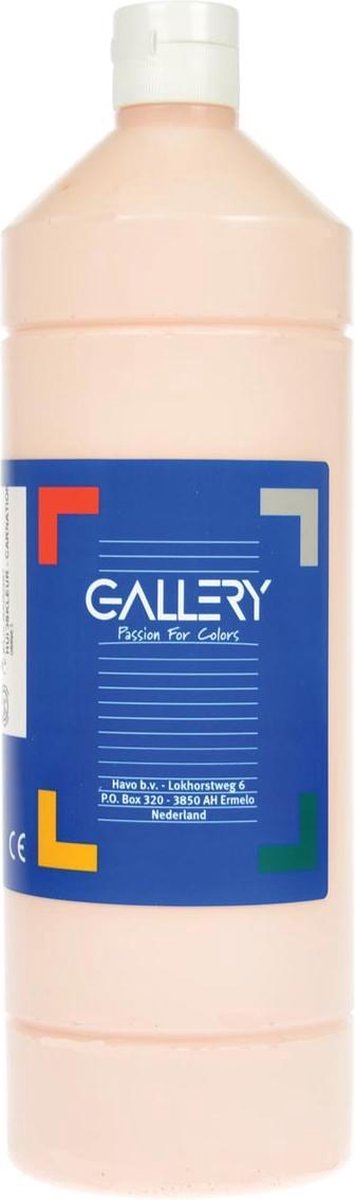 Gallery plakkaatverf, flacon van 1 l, roze