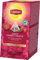 Lipton - Exclusive selection thee bosvruchten - 25 Pyramide zakjes