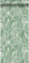 ESTAhome behang palmbladeren jade groen - 139007 - 0.53 x 10.05 m