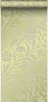 Origin behang bloemen groen - 346638 - 53 cm x 10,05 m