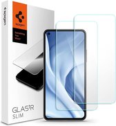 Spigen Xiaomi Mi 11 Lite / 11 Lite 5G NE Screen Protector - Glas tR Slim Tempered Glass - AGL03048 - 2 Pack