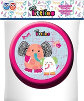 Luna Feestborden The Littlies Meisjes 18 Cm Papier 6 Stuks