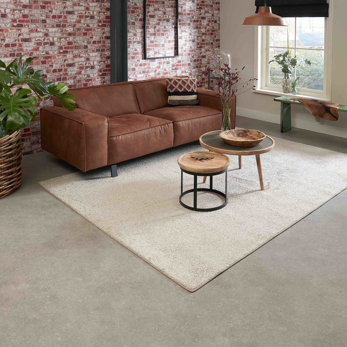 Vloerkleed Tore - Kleur 15 Beige - CA. 160x240 cm