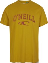 O'Neill T-Shirt Men State T-Sh Mustard Yellow Xs - Mustard Yellow 100% Organisch Katoen Crew